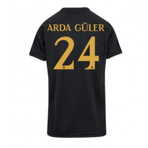 Lacne Ženy Futbalové dres Real Madrid Arda Guler #24 2023-24 Krátky Rukáv - Tretina